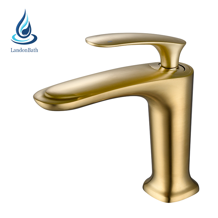 Mitigeurs d'eau de lavabo de salle de bain en laiton plaqué or standard australien robinet de robinet torneira dourada