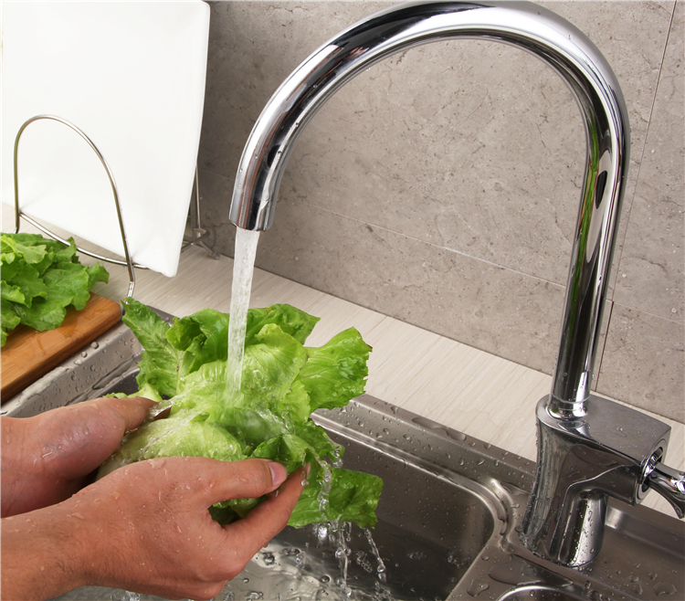 Distributeur de robinets mélangeurs d'évier de cuisine Sanitaire Robinets de bassin d'eau