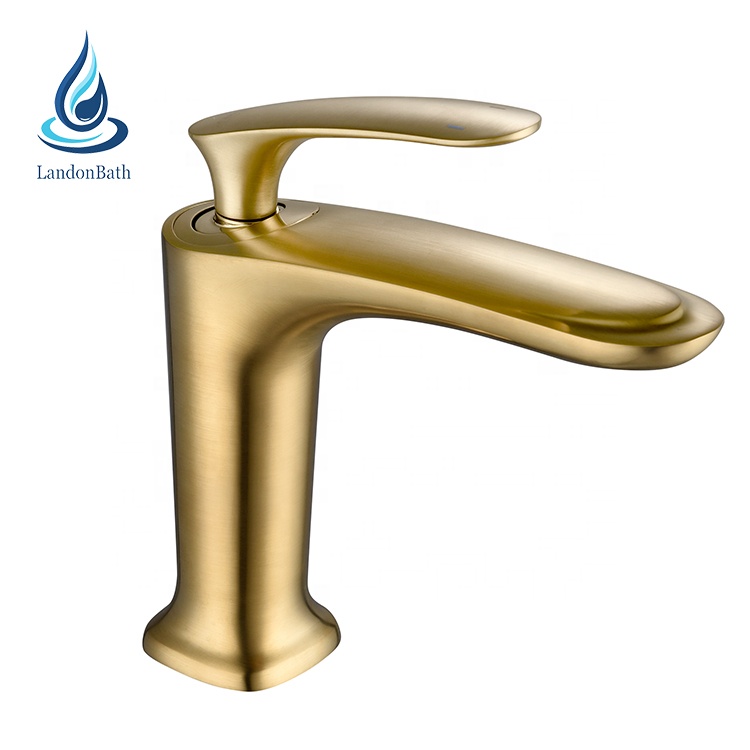 Mitigeurs d'eau de lavabo de salle de bain en laiton plaqué or standard australien robinet de robinet torneira dourada